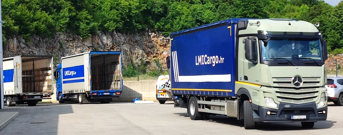 Zbirni prevoz Slovenija Hrvaska